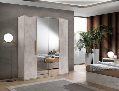 WŁOSKA SZAFA SOLE 4 DRZWI 190 CM / ACCA DESIGN -  Meblowy Sklep Internetowy Inventio