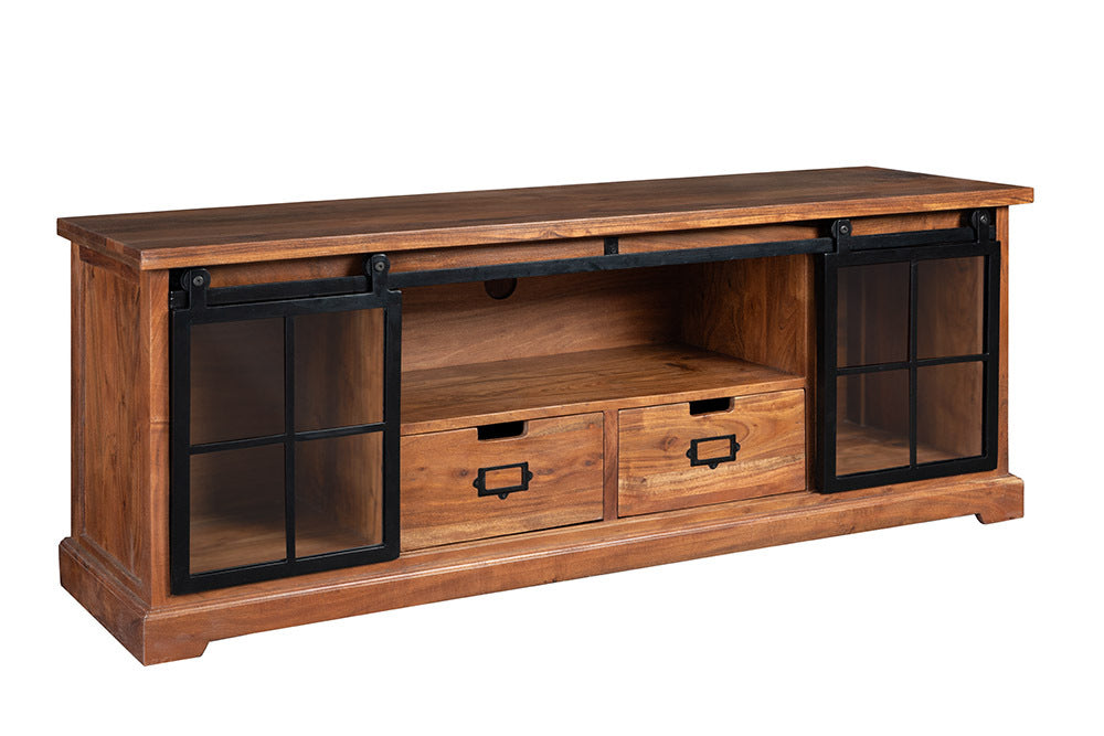 KOMODA HERITAGE DREWNO AKACJA 160 CM / 44050 / INVICTA INTERIOR - Meblowy Sklep Internetowy Inventio