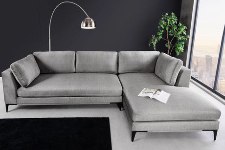 SOFA SIGNUM 3 OSOBOWA SZARA / 44449 / INVICTA INTERIOR -  Meblowy Sklep Internetowy Inventio