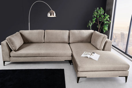 SOFA SIGNUM 3 OSOBOWA BEŻOWA / 44538 / INVICTA INTERIOR -  Meblowy Sklep Internetowy Inventio