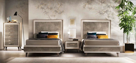 AMBRA WŁOSKIE ŁÓŻKO SINGLE WOODEN 134CM / ADORA ARREDOCLASSIC