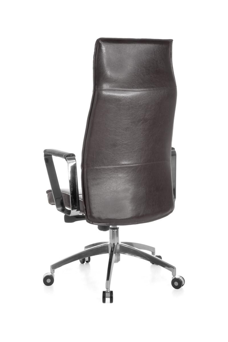 AMSTYLE FOTEL BIUROWY BRĄZOWY / SPM1.144