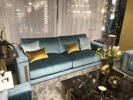 ATMOSFERA SOFA 3 OSOBOWA WŁOSKA EKSKLUZYWNA 242CM / ADORA ARREDOCLASSIC