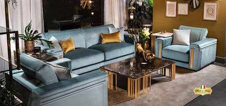 ATMOSFERA SOFA 4 OSOBOWA WŁOSKA EKSKLUZYWNA 282CM / ADORA ARREDOCLASSIC