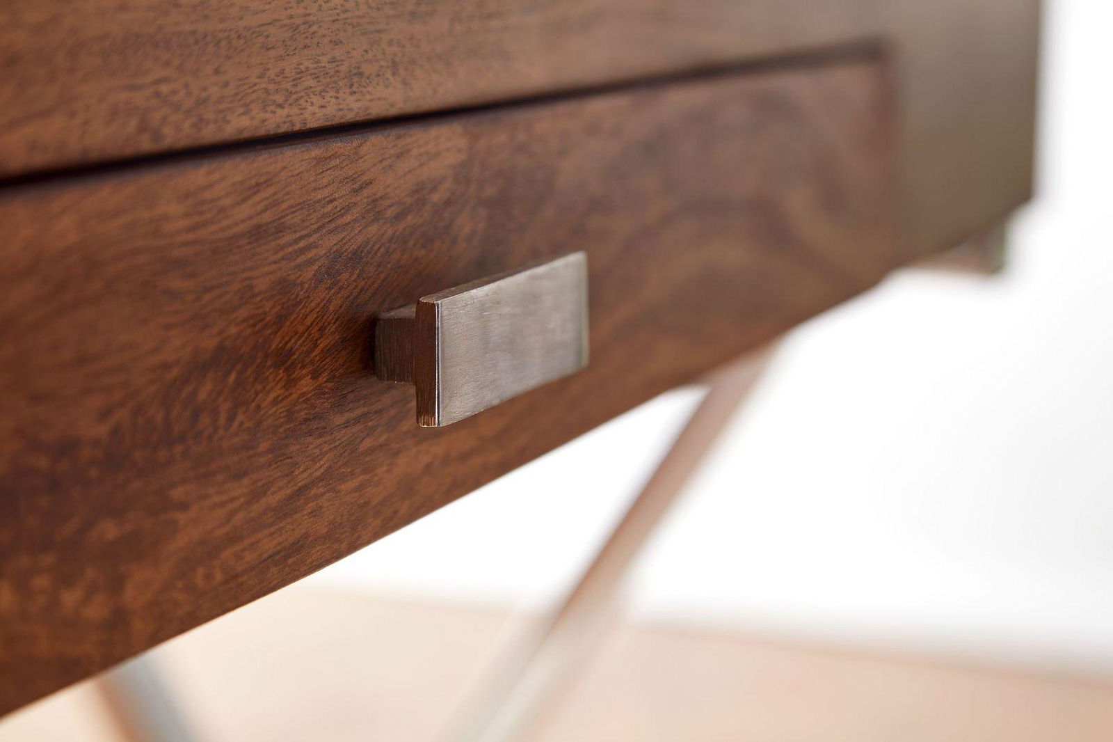 BIURKO ELEMENTS WOHNLING  SREBRNE NOGI 120 CM / WL6.539