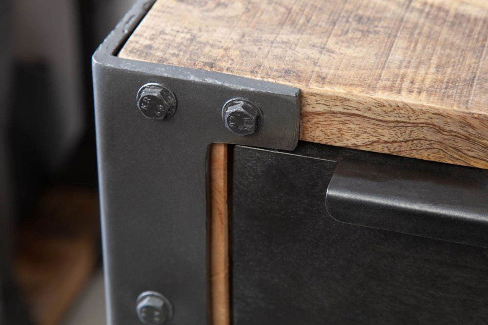 BIURKO FACTORY 135 CM NATURALNE MANGO / 40548 / 36768  / INVICTA INTERIOR