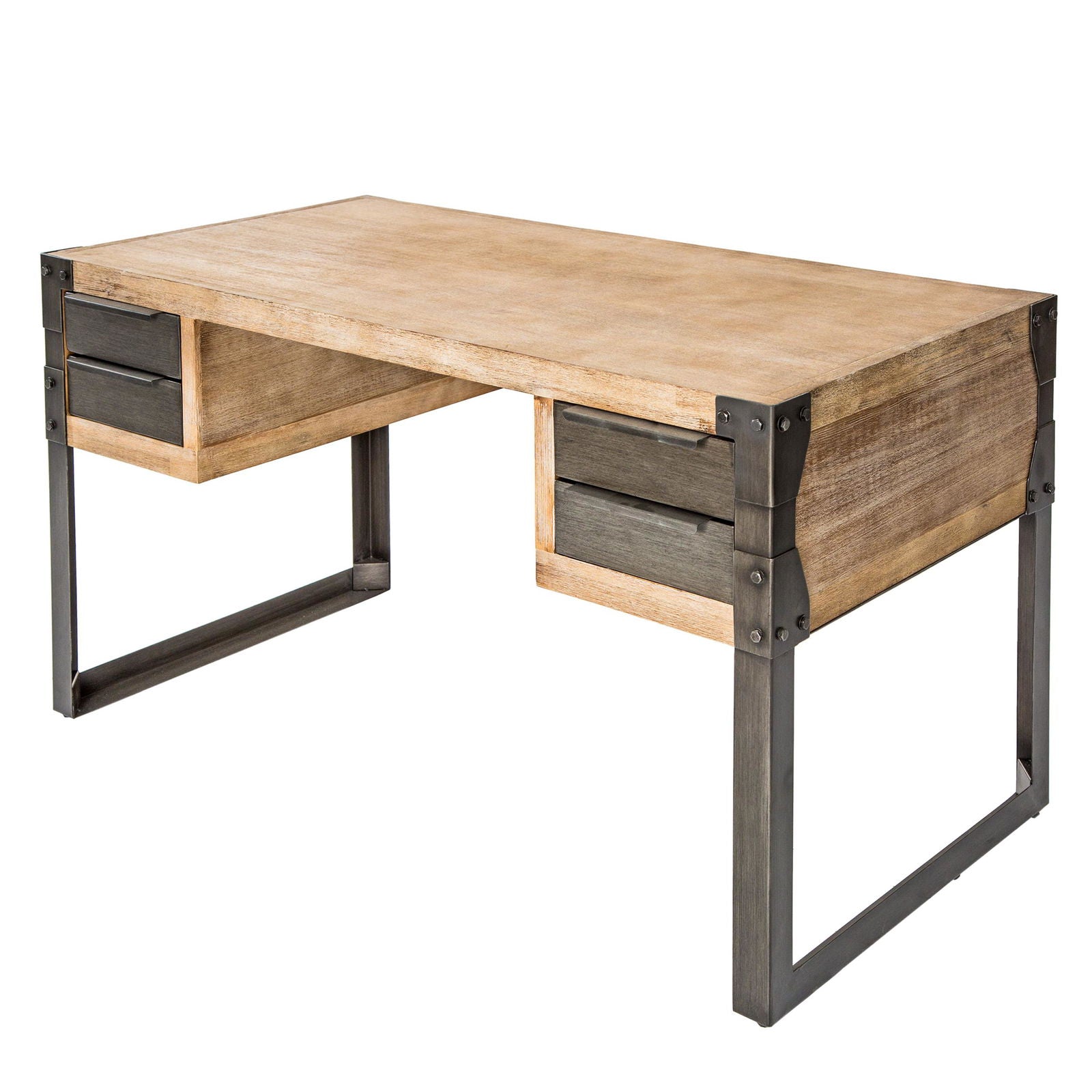 BIURKO FACTORY DREWNO AKACJA / 36768 / INVICTA INTERIOR