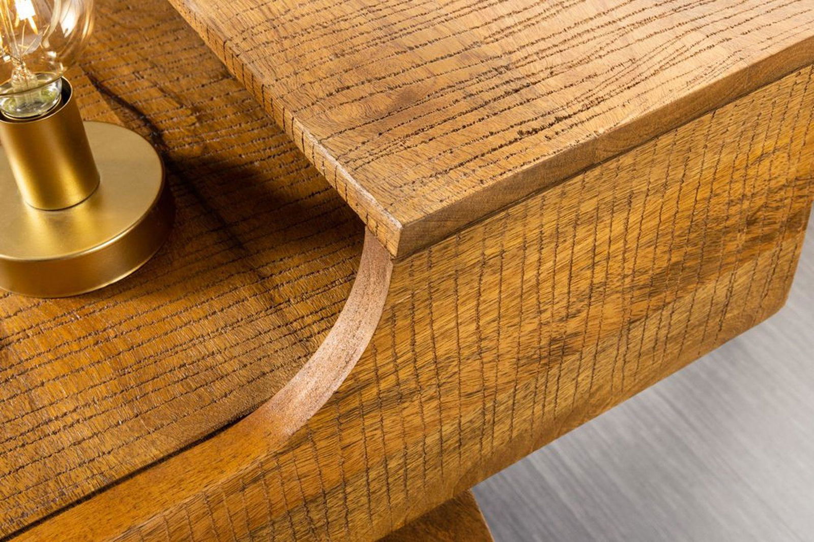 BIURKO MONSOON MANGO 120 CM / 41165  / INVICTA INTERIOR