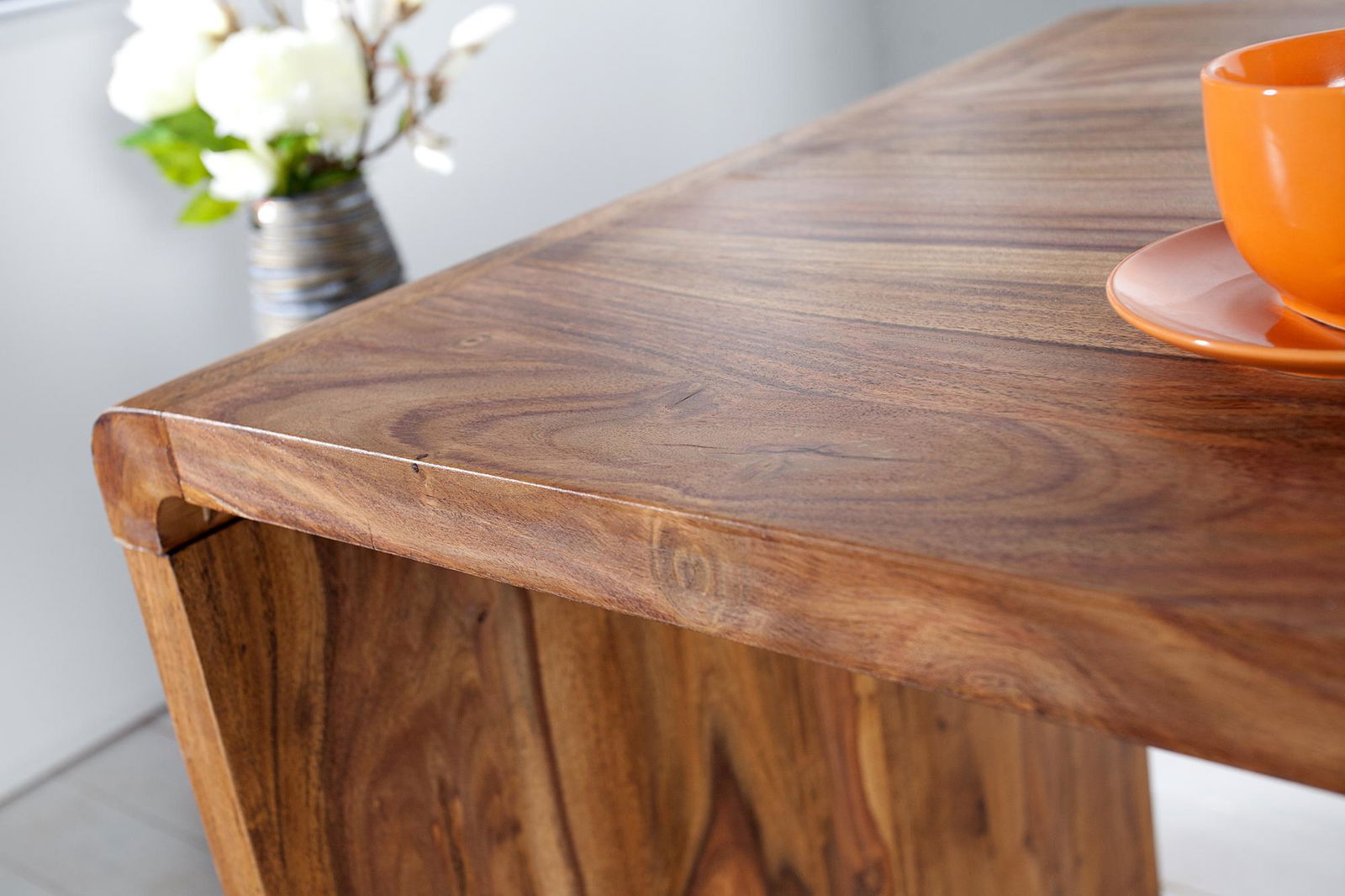 BIURKO Z KONTENERKIEM / DREWNO LITE / 43753 / INVICTA INTERIOR