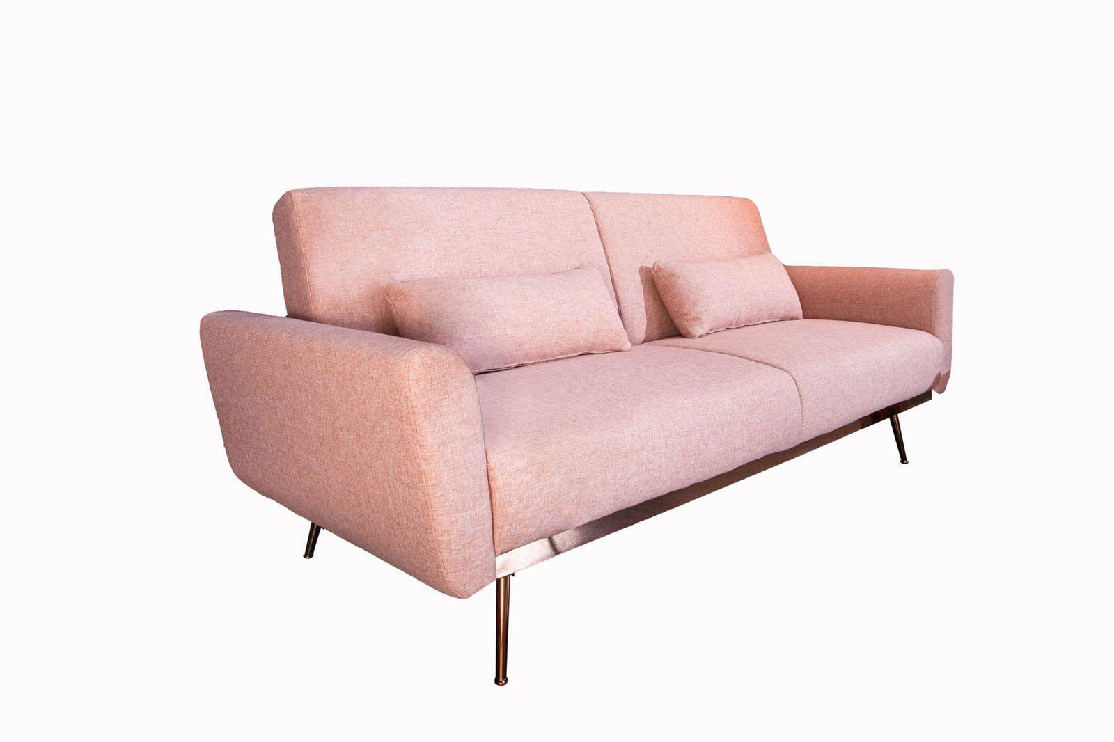 Bellezza sofa rozkładana 208 cm altrosa / 39913 / INVICTA INTERIOR