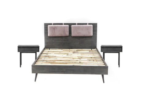 Capella CAPQ01 Łóżko 140cm + 2 szafki nocne CAPL07