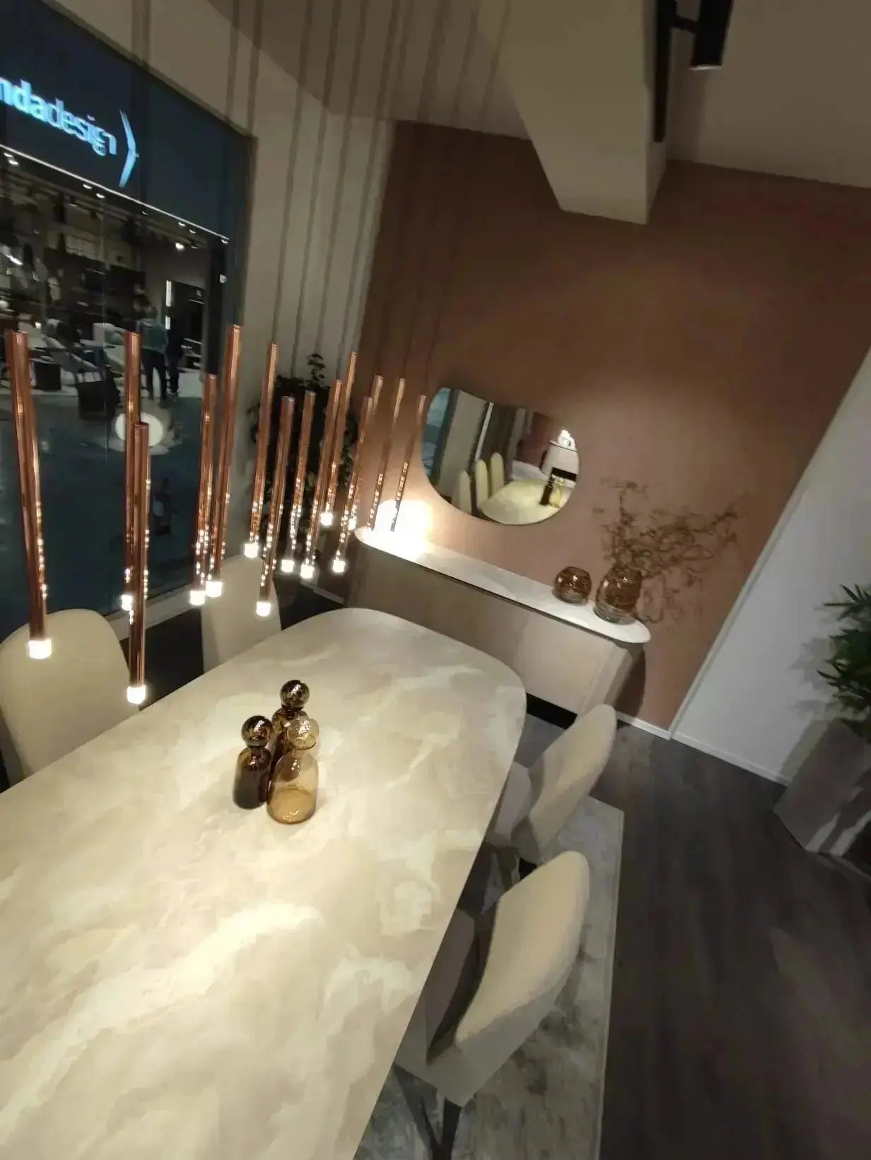 Włoski rozkładany stół Dune 190–280 cm od Status Italy – nowoczesny design i elegancja do jadalni