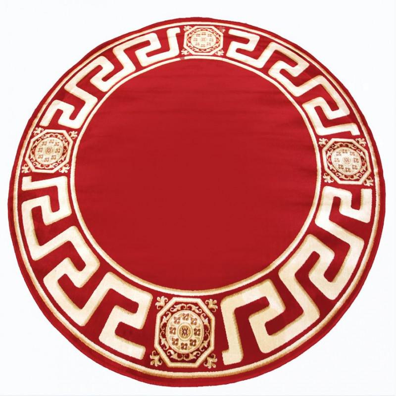 Dywan z meandrem Versace czerwony 200