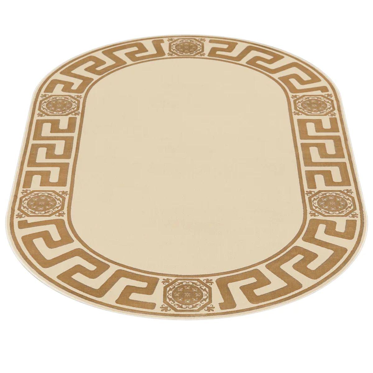 Dywan z meandrem Versace kremowy 152/230