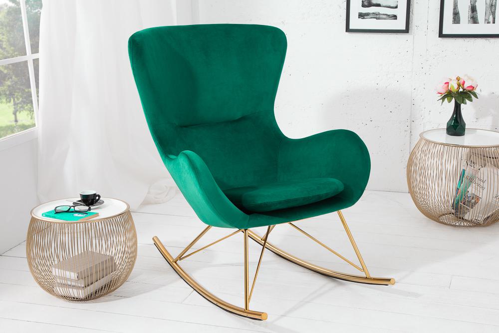FOTEL BUJANY SCANDINAVIA SZMARAGDOWY / 40162 / INVICTA INTERIOR