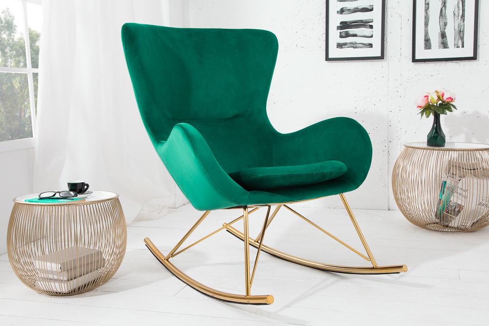 FOTEL BUJANY SCANDINAVIA SZMARAGDOWY / 40162 / INVICTA INTERIOR