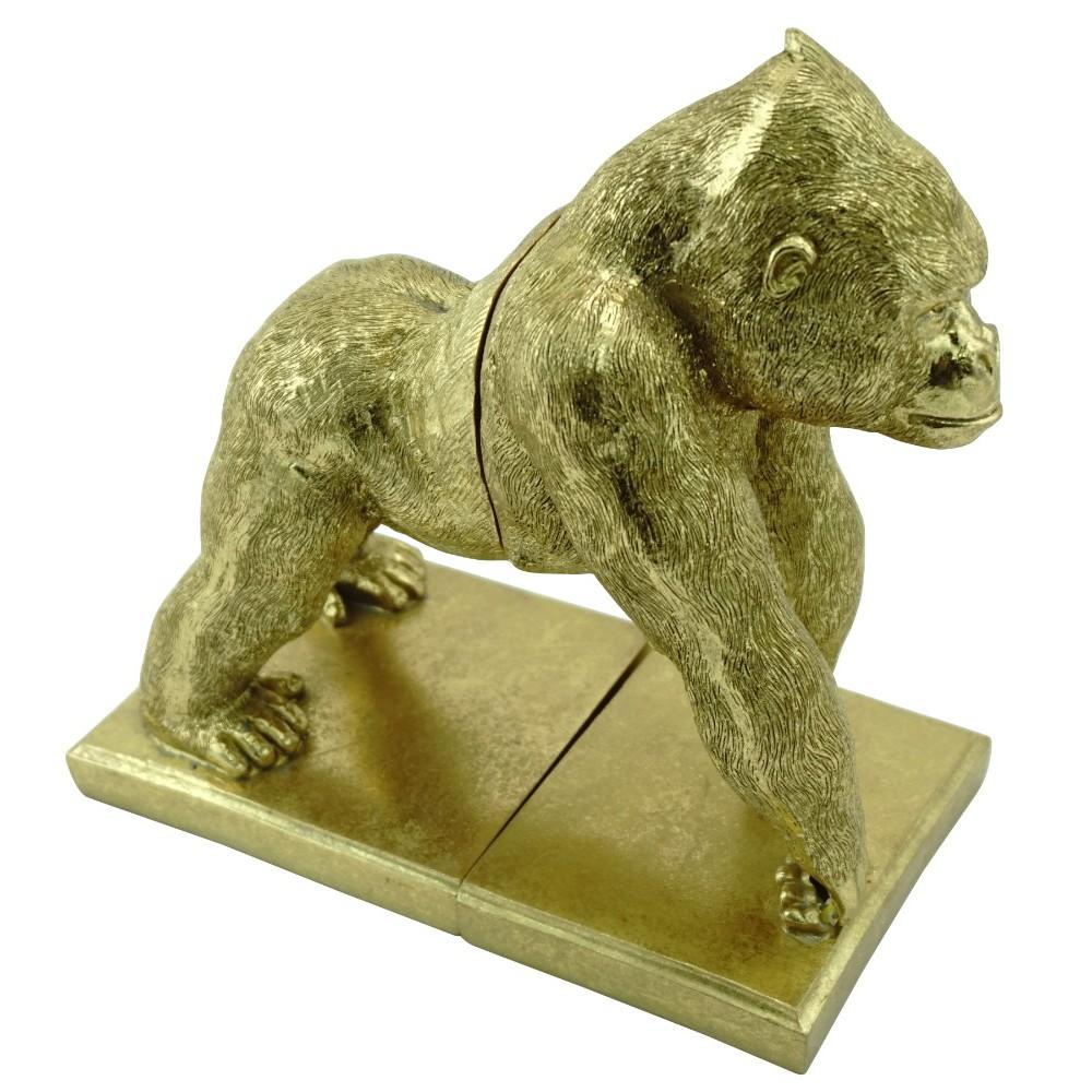 Figura goryl - podpórka do książek