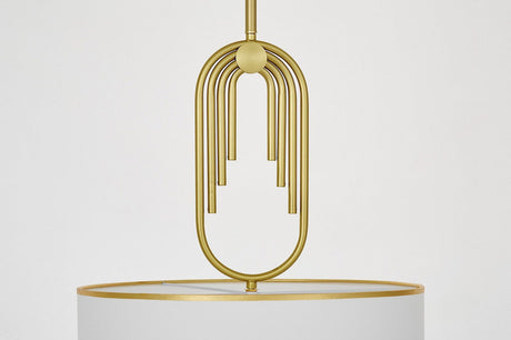 GLAMOUR LAMPA WISZĄCA BIAŁA ZANETTI TRIO