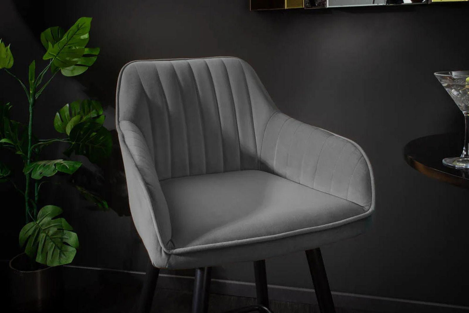 HOKER BAROWY TURIN SZARE / 40435  / INVICTA INTERIOR