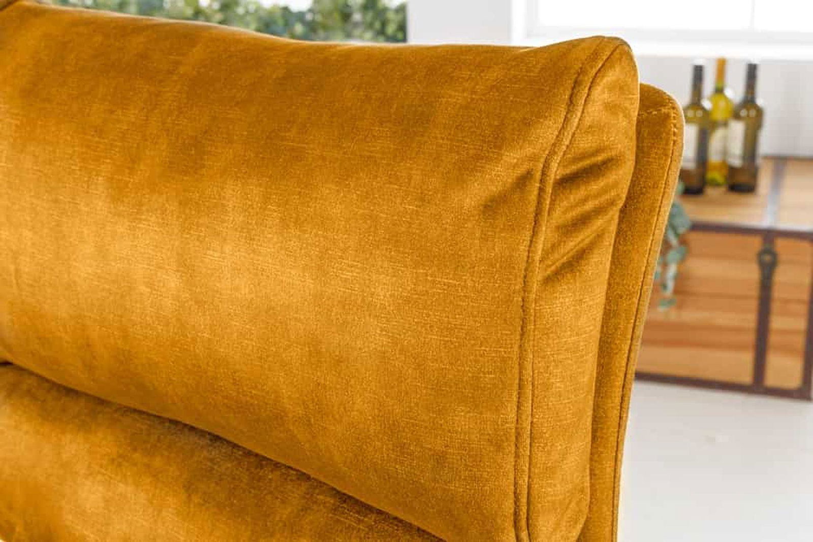 HOKER COMFORT MUSZTARDOWO ŻÓŁTY / 43652 / INVICTA INTERIOR