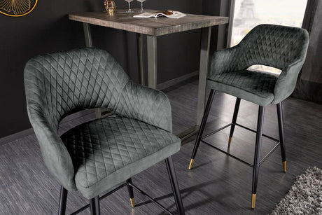 HOKER PARIS TKANINA STRUKTURALNA AKSAMIT CIEMNOZIELONY  / 41517  / INVICTA INTERIOR