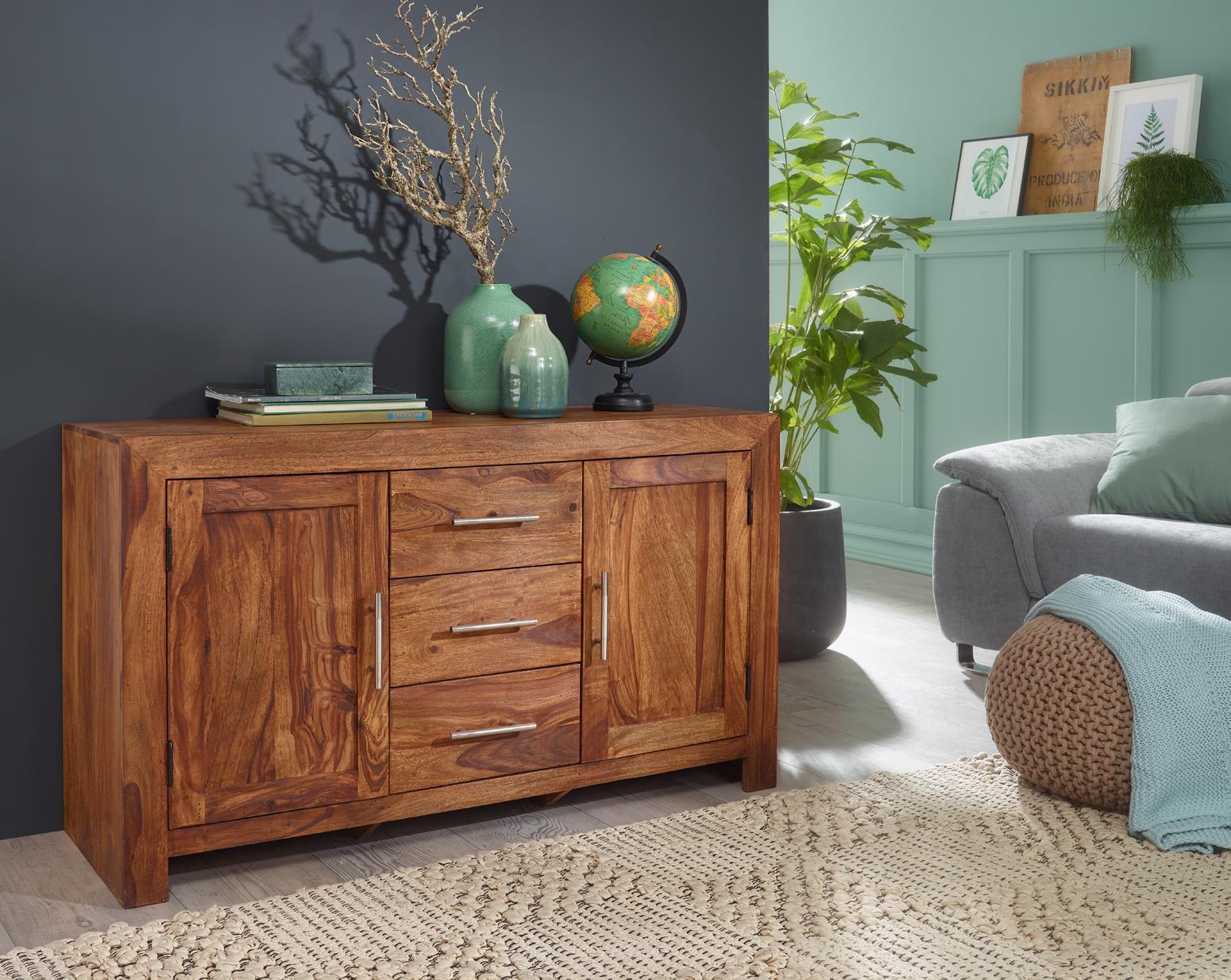 KOMODA DREWNO LITE  Sheesham Wohnling / WL1.201