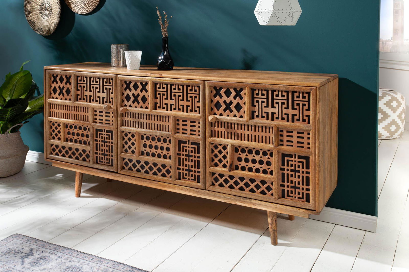 KOMODA MARRAKESCH MANGO 160 CM / 40247 / INVICTA INTERIOR