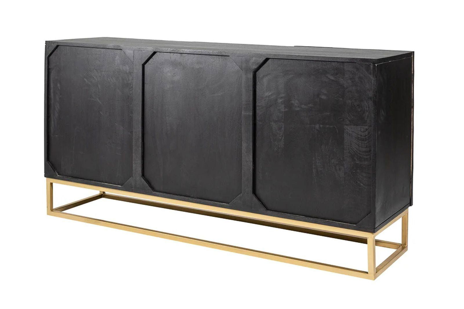 KOMODA SCORPION 140 CM MANGO CZARNA 41399 / INVICTA INTERIOR