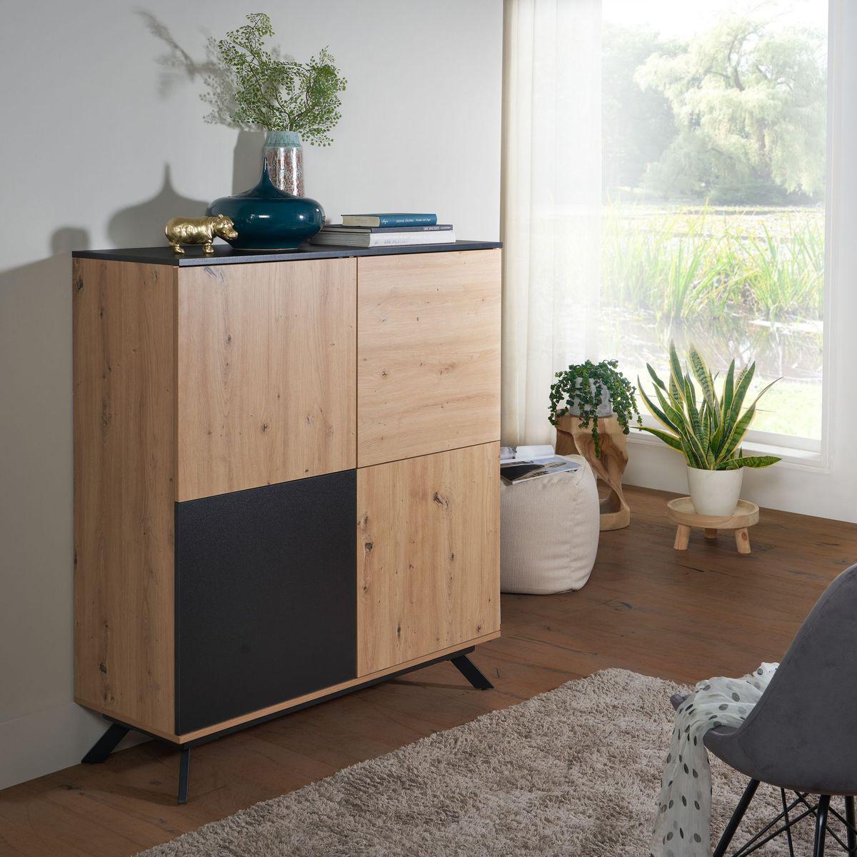KOMODA WOHNLING MDF OPTYKA DĘBU / WL6.661
