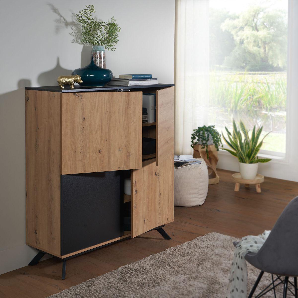 KOMODA WOHNLING MDF OPTYKA DĘBU / WL6.661