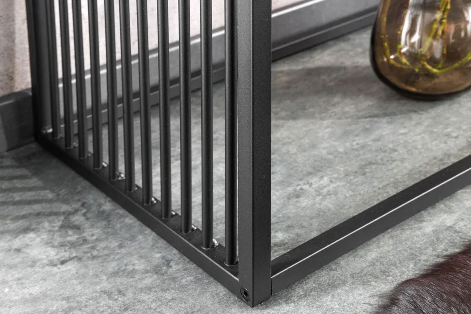 KONSOLA ARCHITECTURE CZARNA 120 CM / 43271 / INVICTA INTERIOR