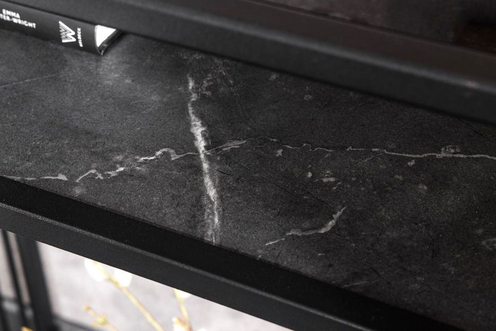 KONSOLA ARCHITECTURE CZARNA 120 CM / 43271 / INVICTA INTERIOR