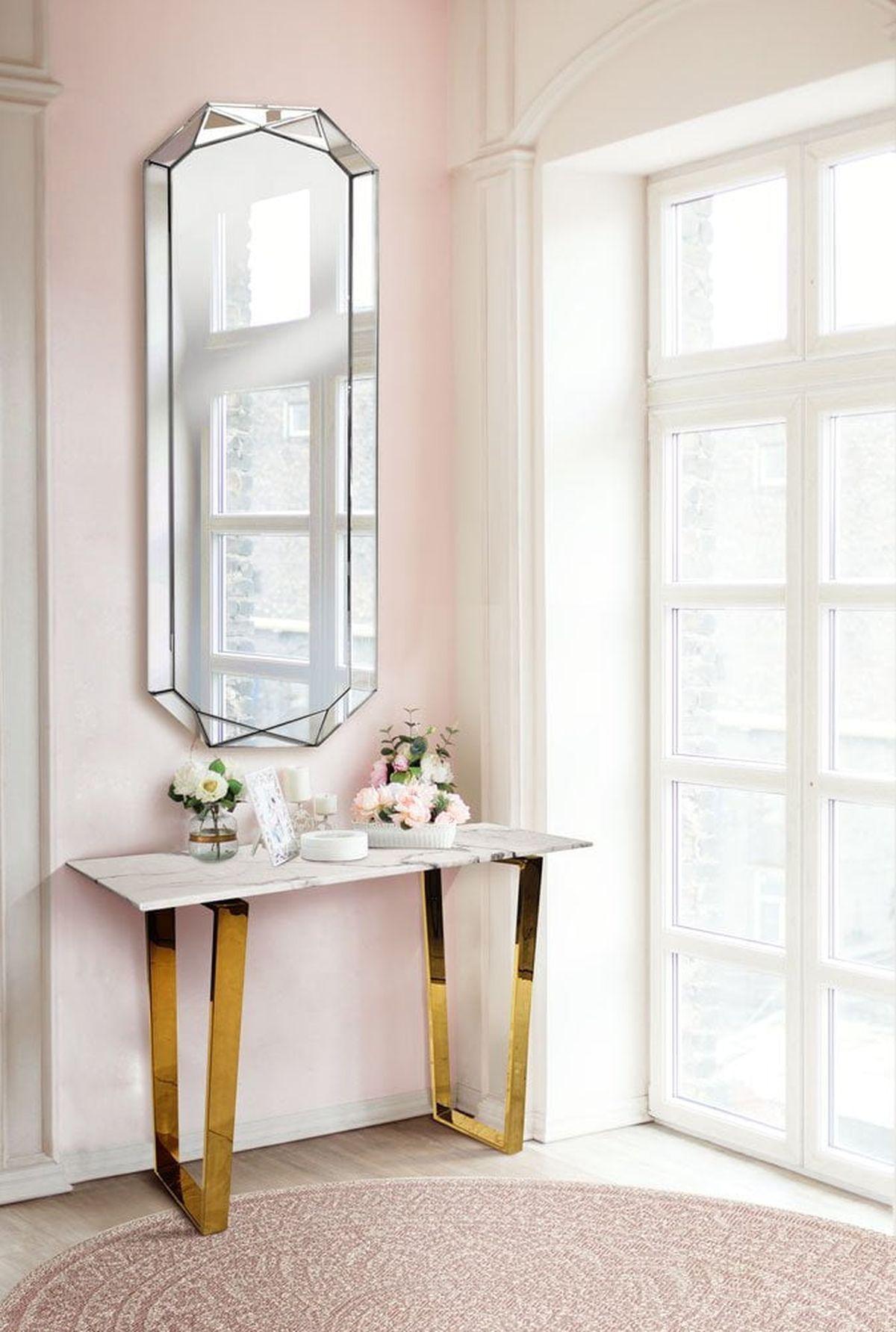 KONSOLA EXCLUSIVE GOLD WHITE 120 / ART