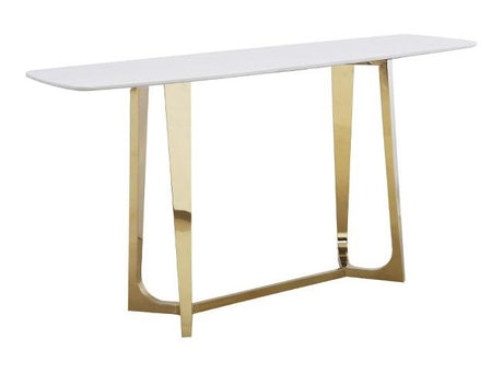 KONSOLA EXCLUSIVE GOLD WHITE 150 / ART