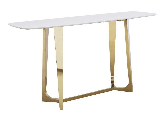 KONSOLA EXCLUSIVE GOLD WHITE 150 / ART