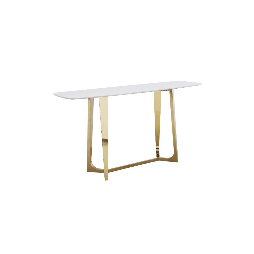 KONSOLA EXCLUSIVE GOLD WHITE 150 / ART