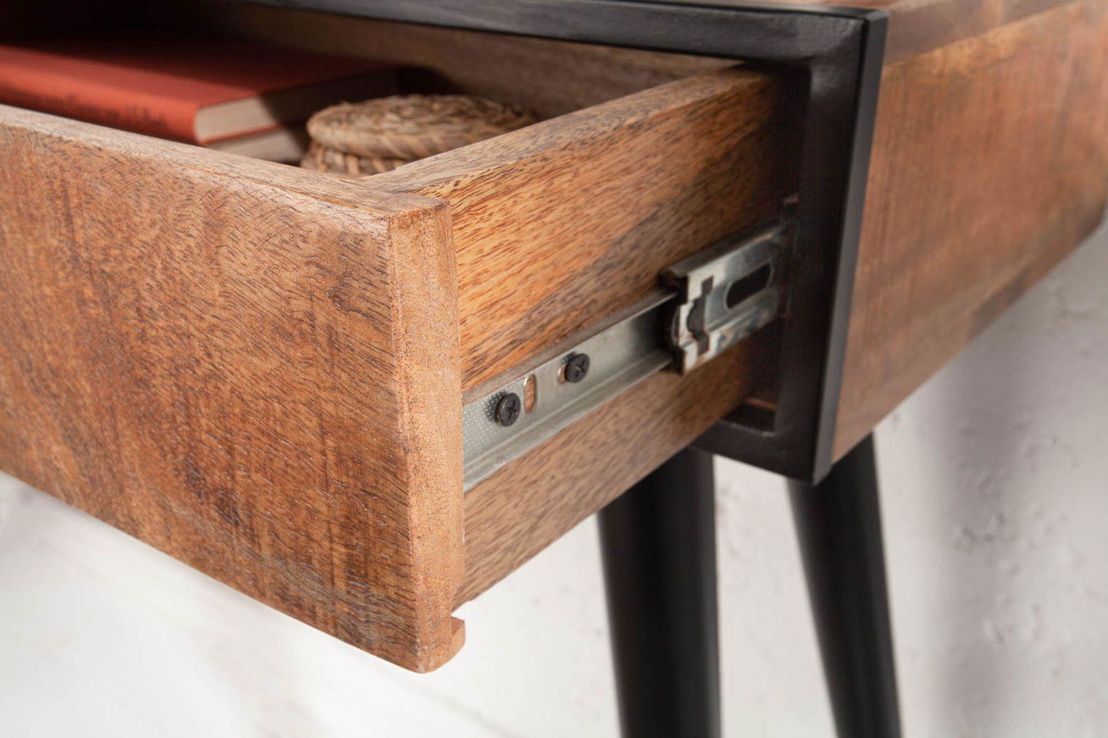 KONSOLA INDUSTRIAL 120 CM MANGO / 39651 / INVICTA INTERIOR