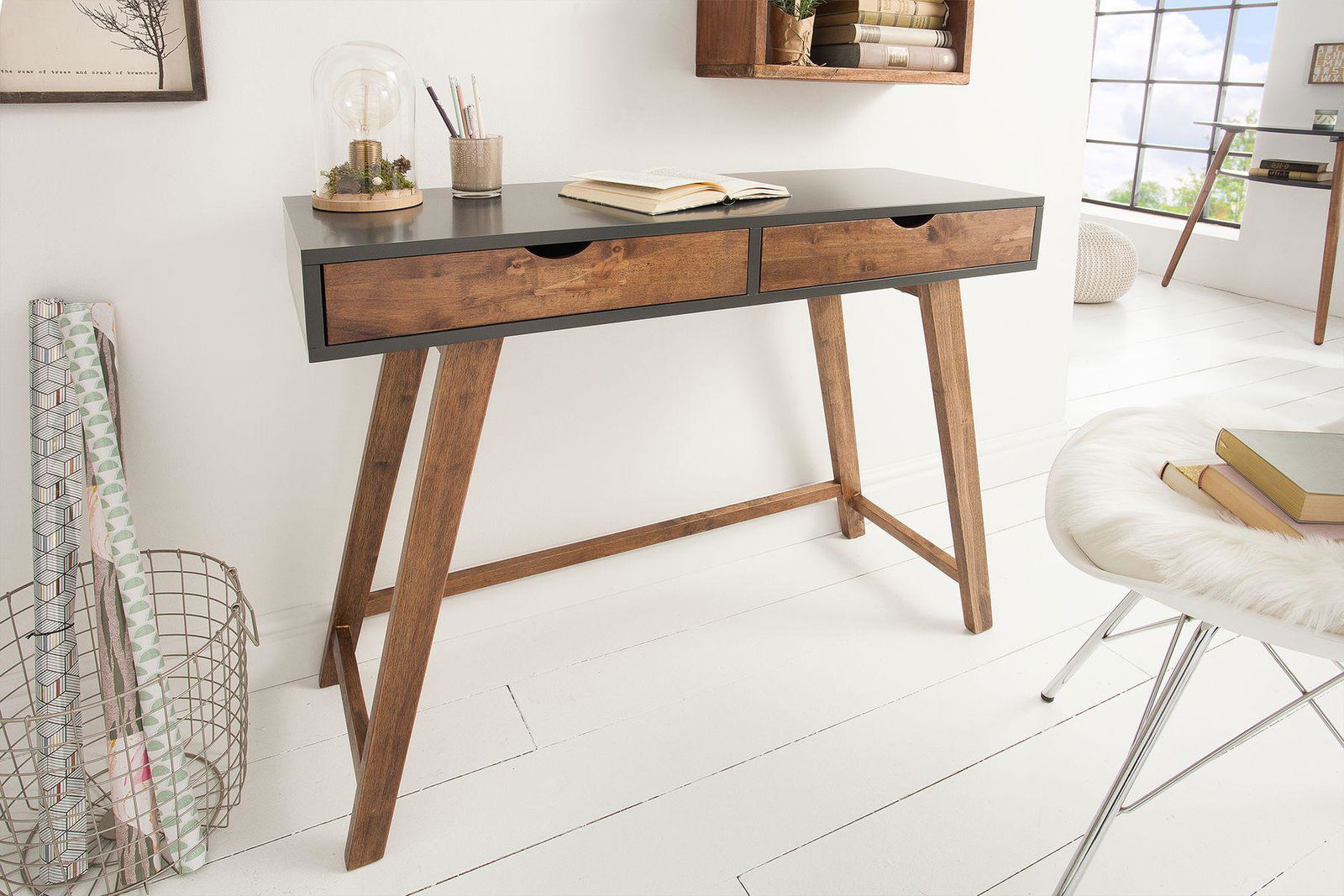 KONSOLA SCANDINAVIA DREWNO LITE / 38814 / INVICTA INTERIOR