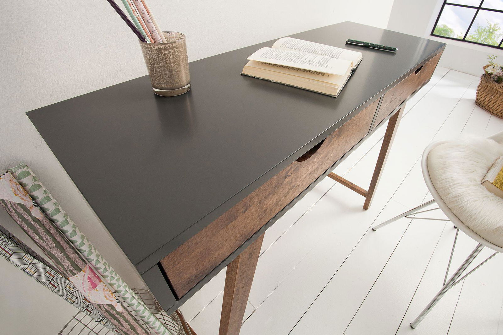 KONSOLA SCANDINAVIA DREWNO LITE / 38814 / INVICTA INTERIOR