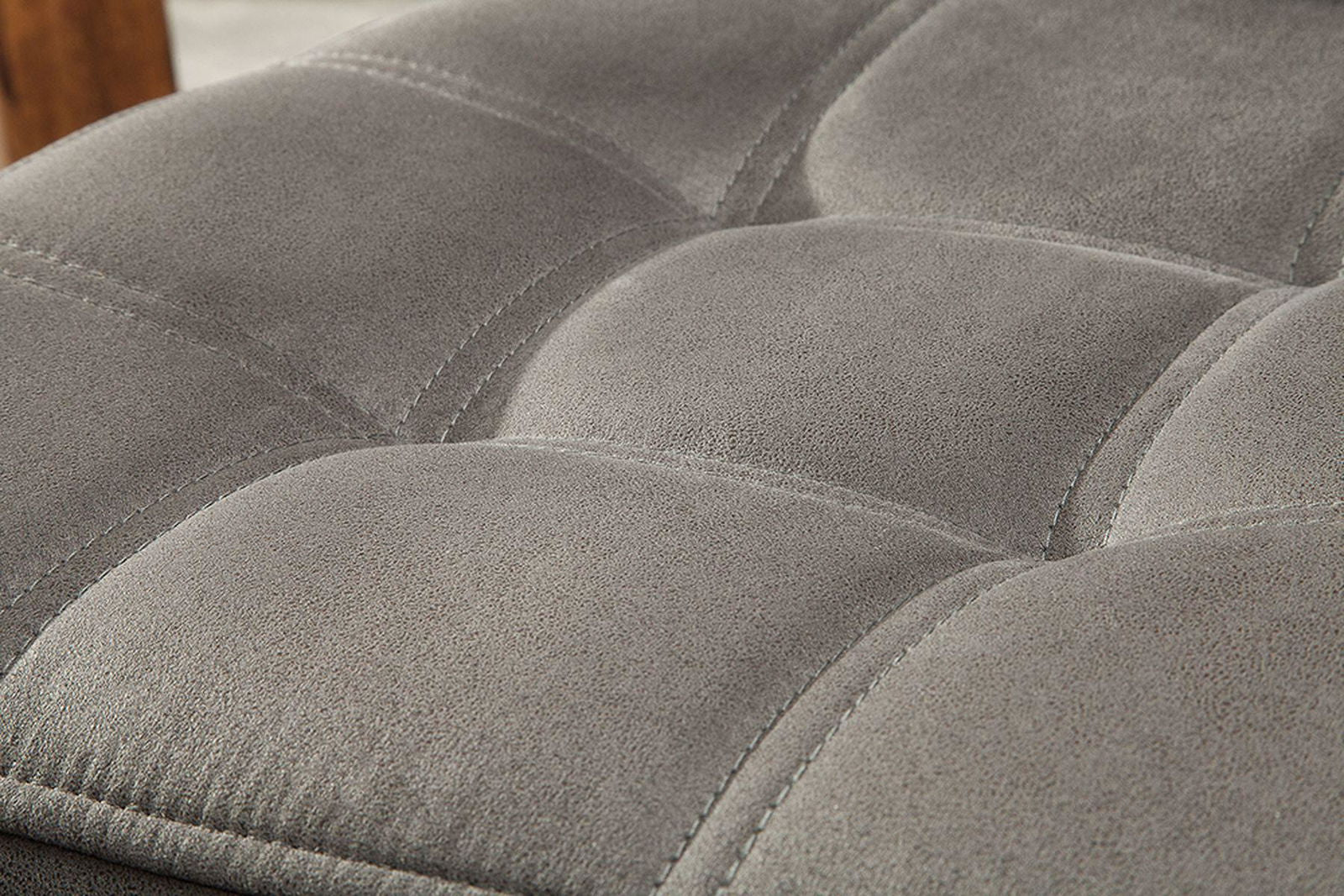 KRZESŁO NA PŁOZIE MODENA SZARE / 38616 / INVICTA INTERIOR