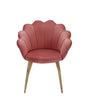 Krzesło do jadalni Tulip różowy  Wohnling / WL6.439