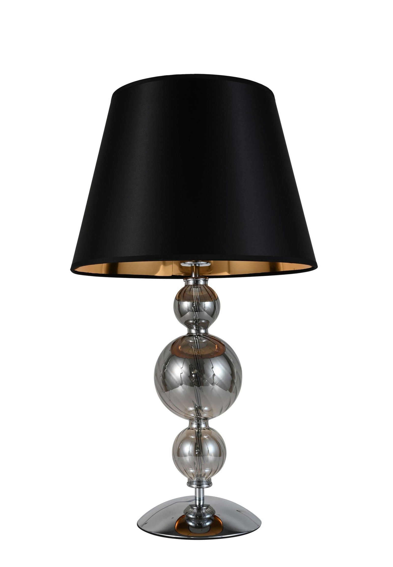 LAMPA NOCNA CZARNA MURANEO