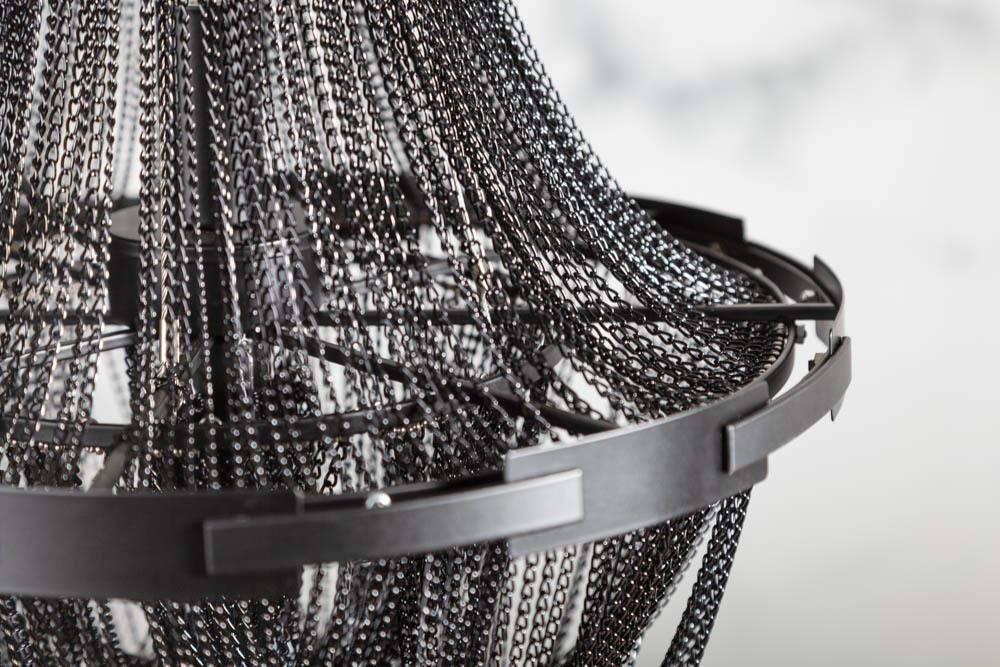 LAMPA PODŁOGOWA ROYAL CZARNA / 40688 / INVICTA INTERIOR