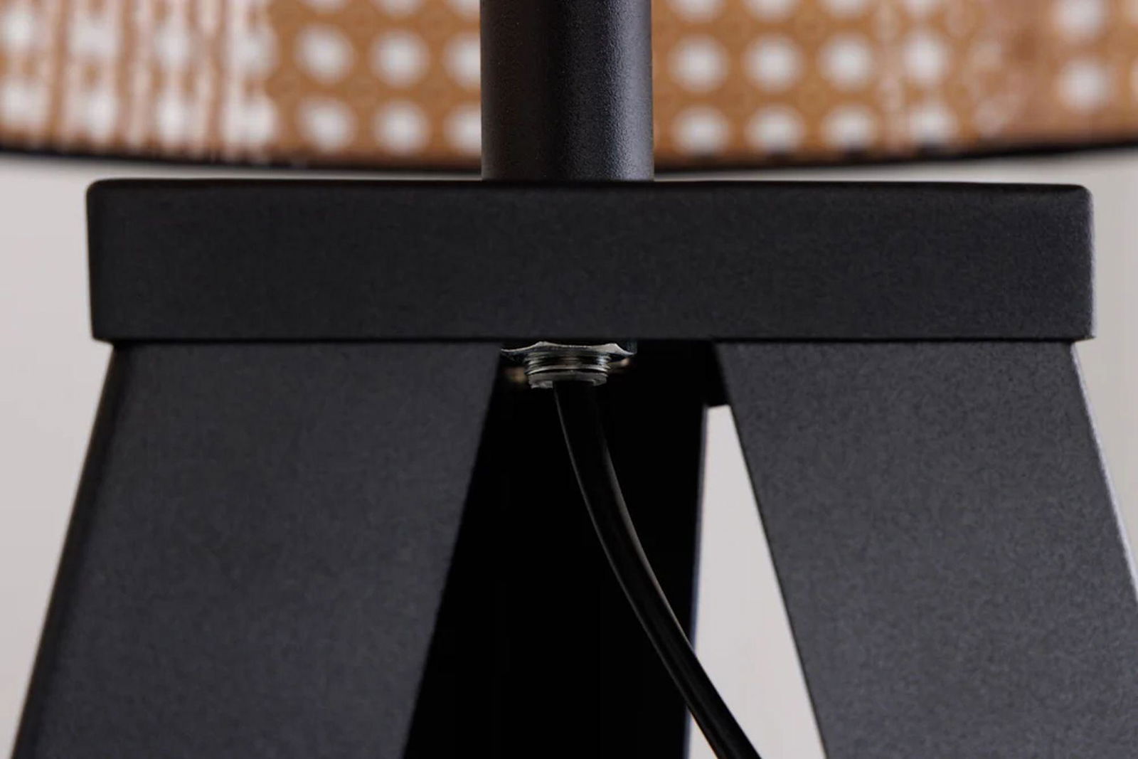LAMPA PODŁOGOWA WIENER PLECIONKA WIEDEŃSKA NATURALNA / 42807 / INVICTA INTERIOR