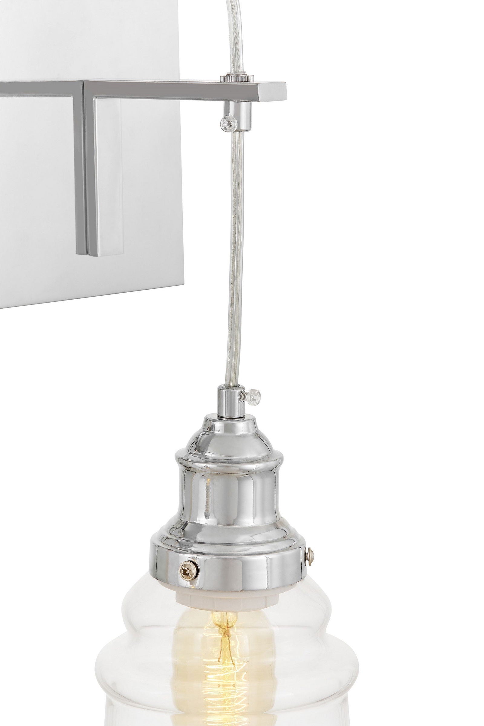LAMPA ŚCIENNA KINKIET LOFTOWY CHROMOWANY MOLETTI W2