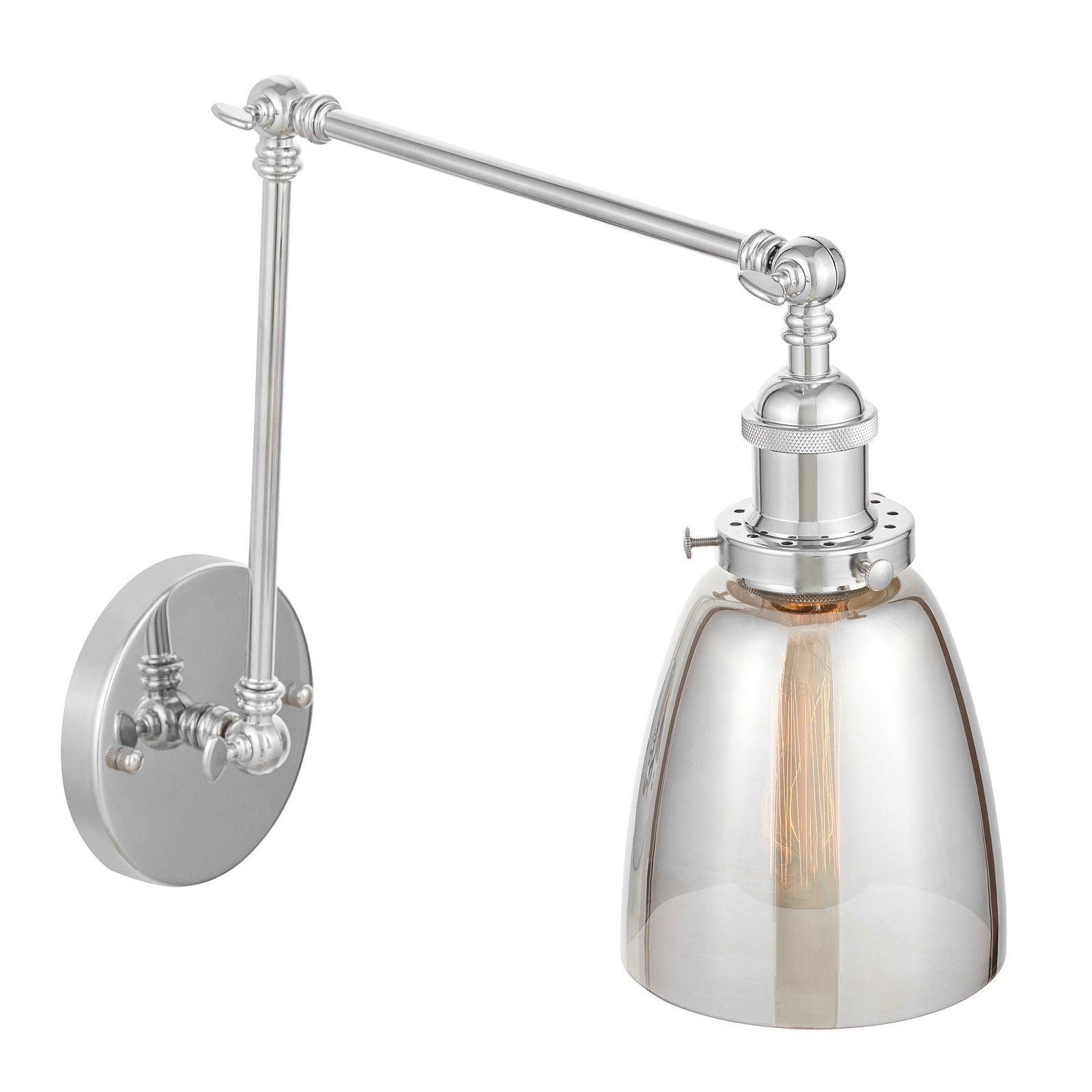 LAMPA ŚCIENNA KINKIET LOFTOWY FABI PRO GREY W2