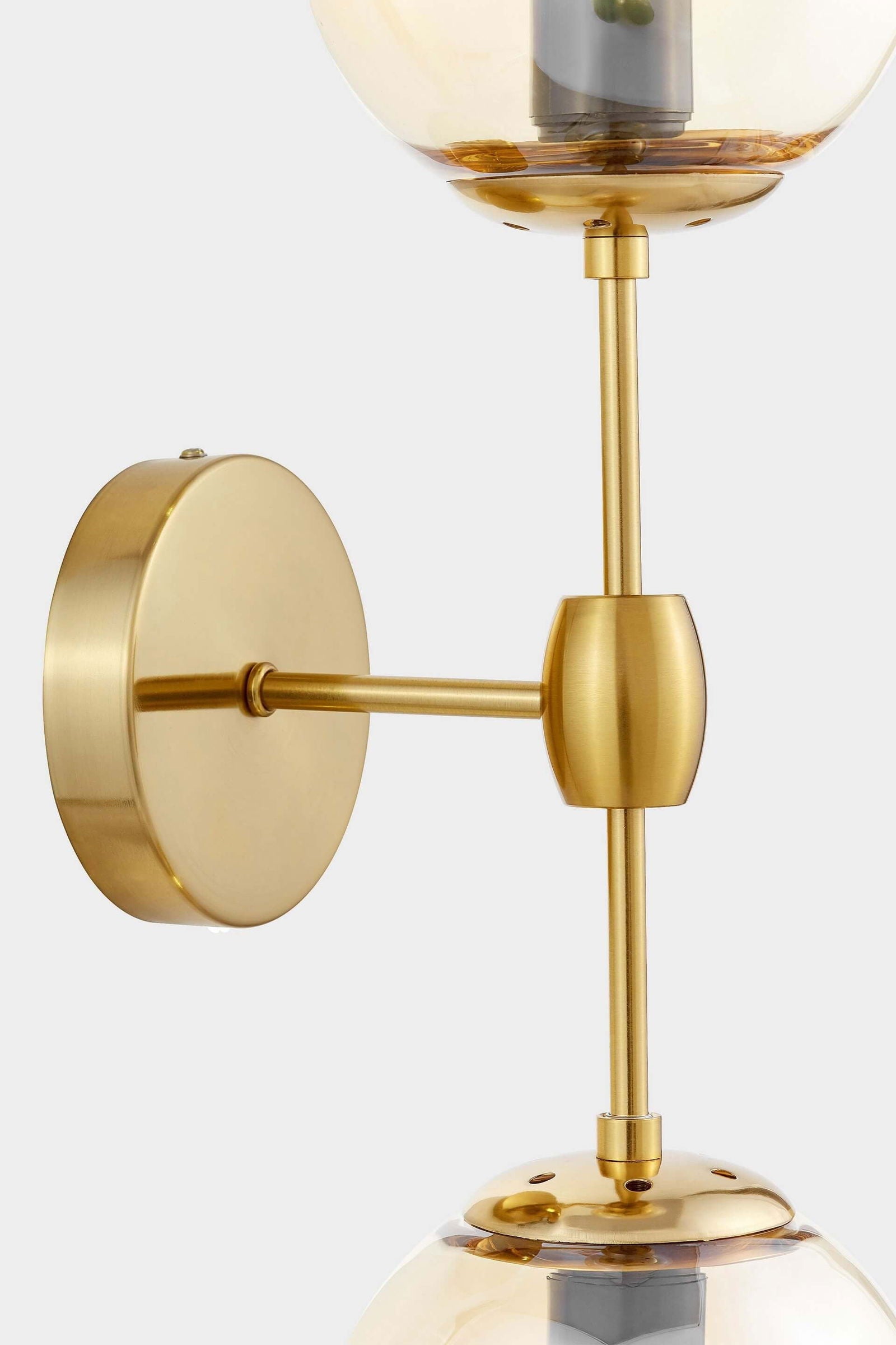 LAMPA ŚCIENNA KINKIET LOFTOWY MOSIĘŻNY ZODIAK W2