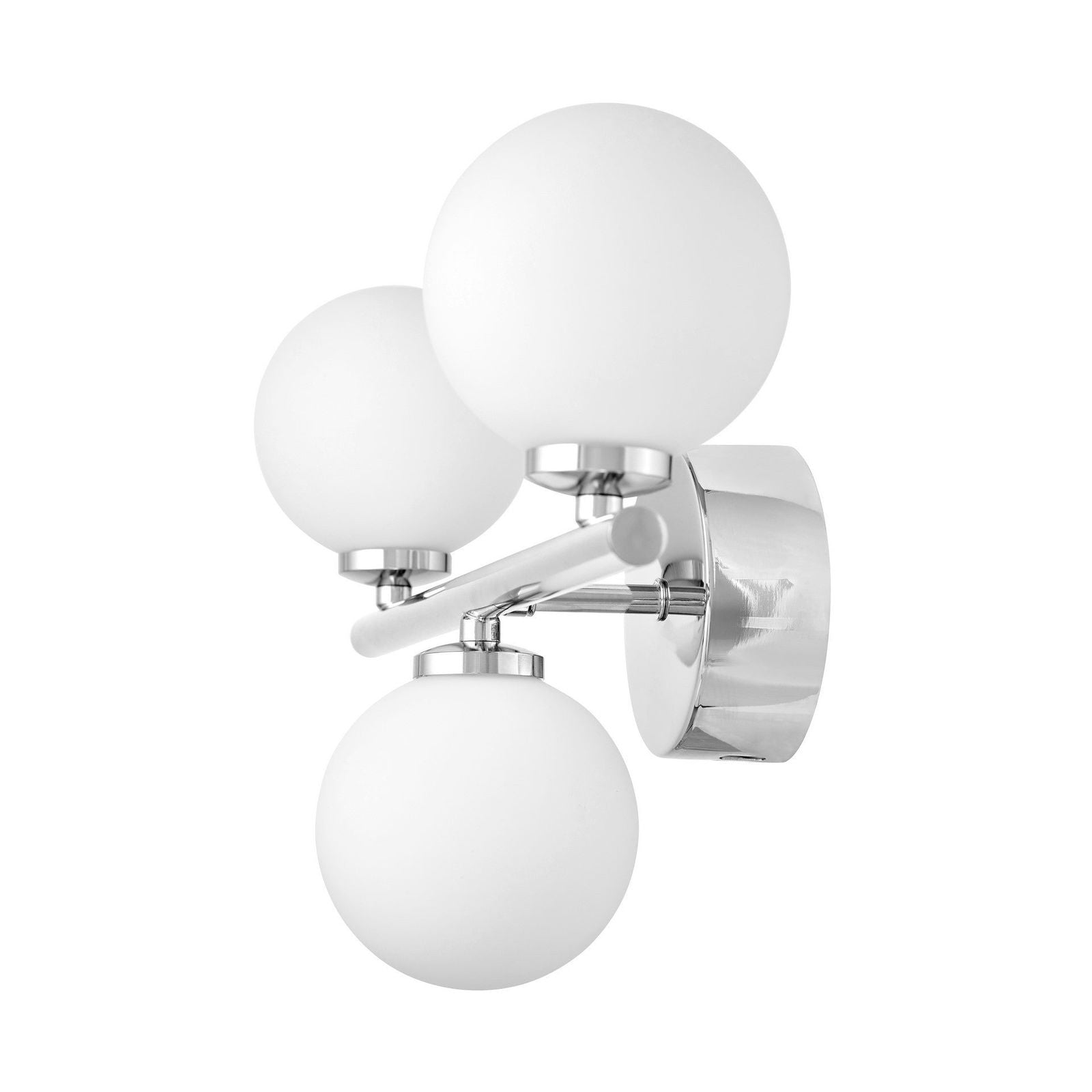 LAMPA ŚCIENNA KINKIET NOWOCZESNY CHROMOWANY MARSIADA W3