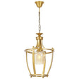 LAMPA WISZĄCA LOFT ZŁOTA BROOKLYN L1