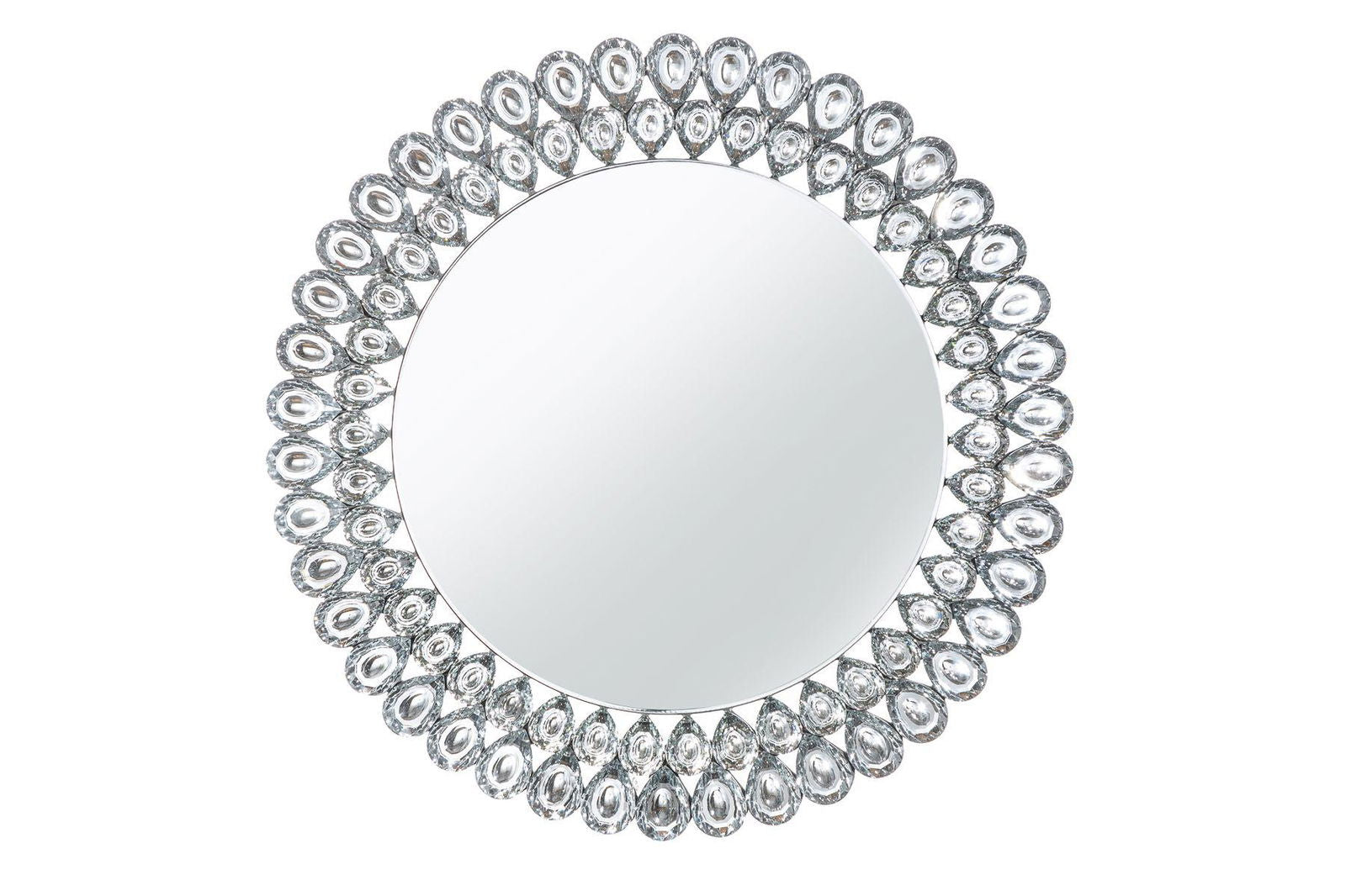 LUSTRO BIG DIAMONDS OKRĄGŁE 80 CM / 38983